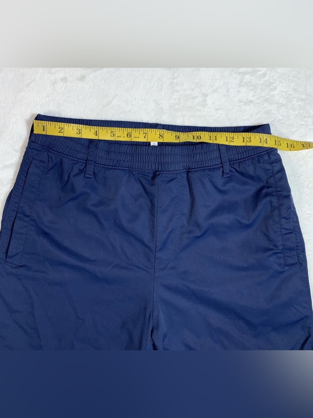 Cabana by Crown & Ivy navy womens nylon shorts size s lined - Picture 7 of 8